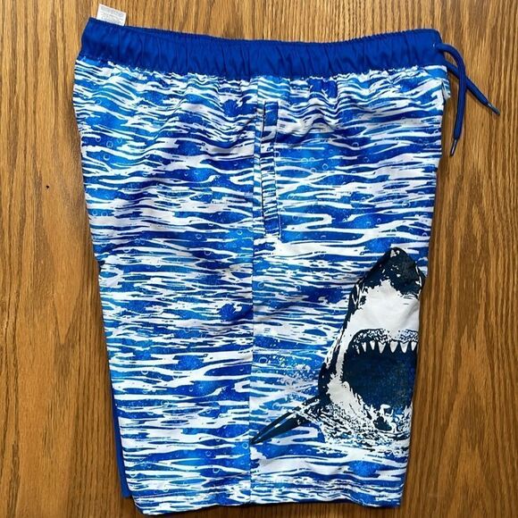Wonder Nation swimming shorts. Drawstring waist. Size XL (14/16). Pockets. - Picture 4 of 4